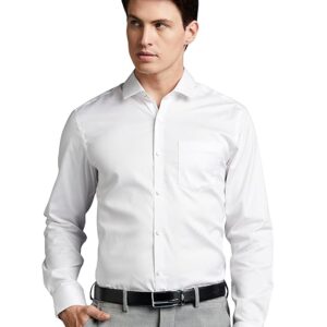 Symbol Premium Men's Wrinkle-Resistant Regular Fit Cotton Formal Shirt